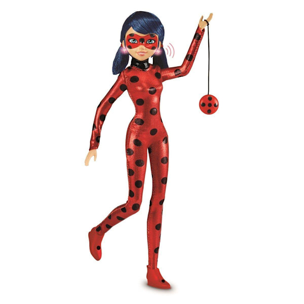 Miraculous Talk & Sparkle Ladybug Docka med ljud multifärg