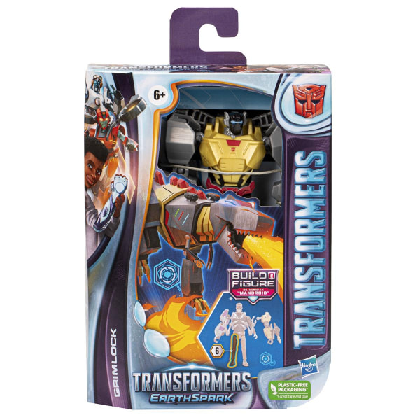 Transformers EarthSpark Deluxe Class Grimlock multifärg