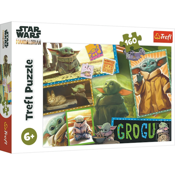 Trefl The Mandalorian Grogu Pussel 160 bitar 15411 multifärg