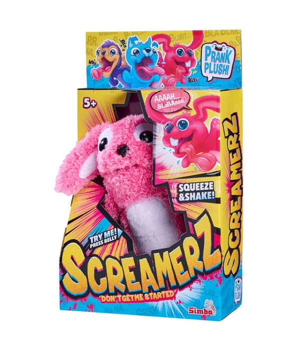 Screamerz Rambling Rabbit Pink multifärg