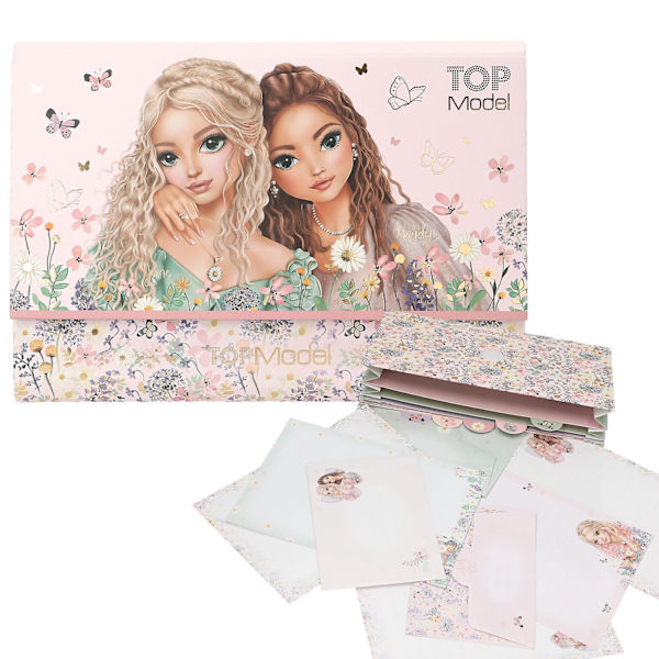 TOPModel Brevpapper i mapp Summer Feeling
