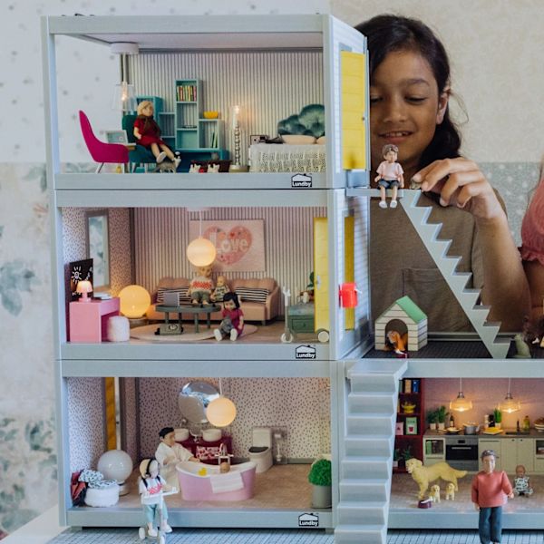 Lundby Badrumsmöbelset multifärg