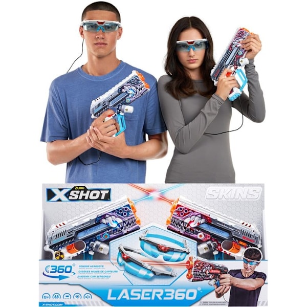 X-Shot Laser 360 Blaster Set