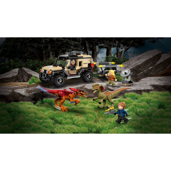 LEGO® Jurassic World Pyroraptor & dilophosaurus – transport 7695 multifärg