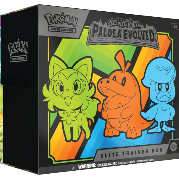 Pokemon Paldea Evolved Elite Trainer Box multifärg
