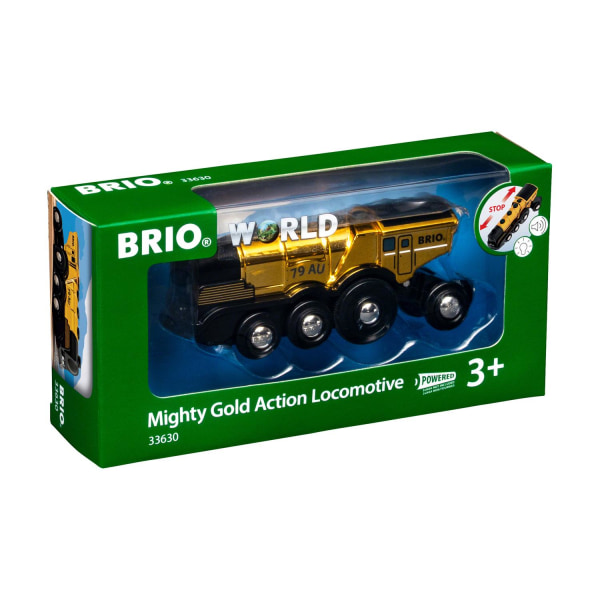 Brio Mäktigt Actionlok i guld Batteridrivet multifärg