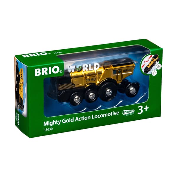 Brio Mäktigt Actionlok i guld Batteridrivet multifärg