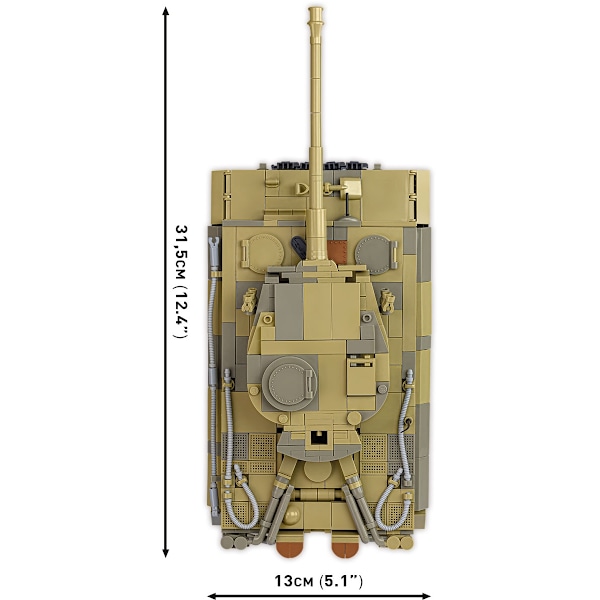 Cobi Panzer VI Tiger no131 1:28 2588 multifärg