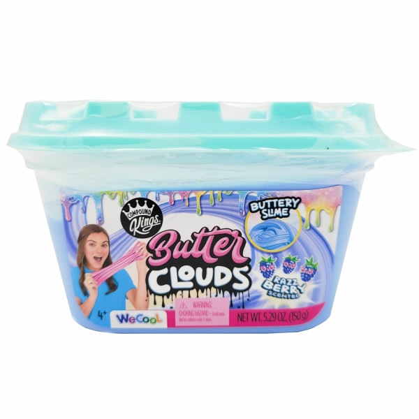 Compound Kings Butter Cloudz Blue Raspberry Scented 150g multifärg