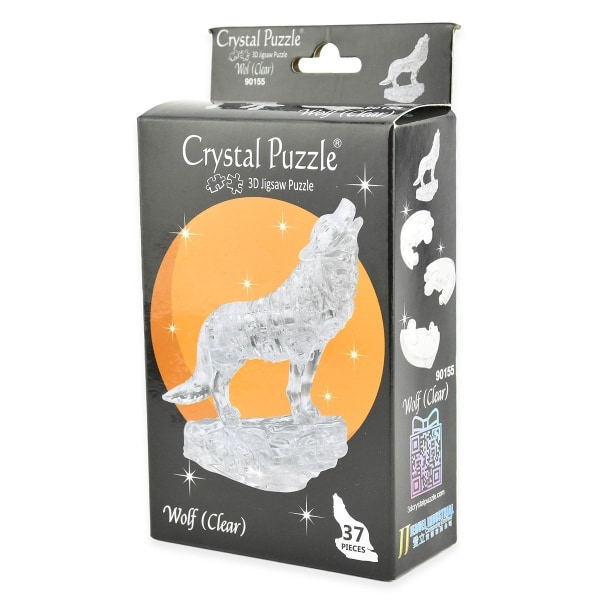 Crystal Puzzle 3D Varg 37 bitar