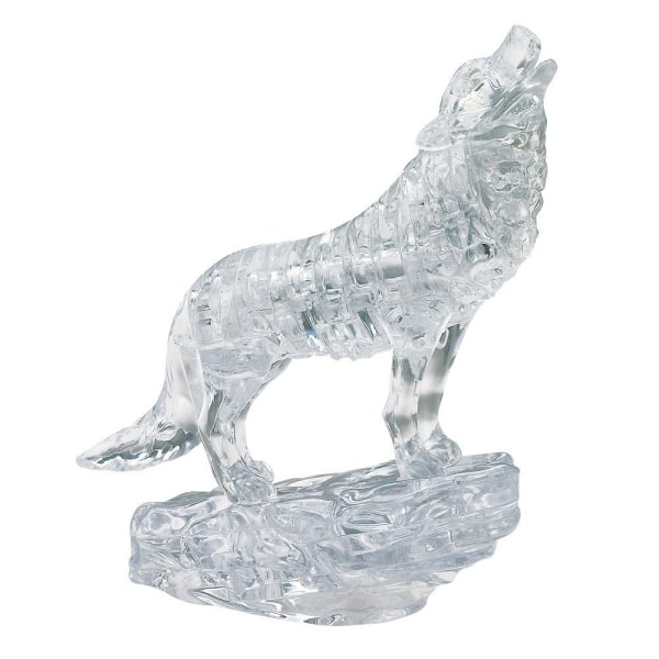 Crystal Puzzle 3D Varg 37 bitar