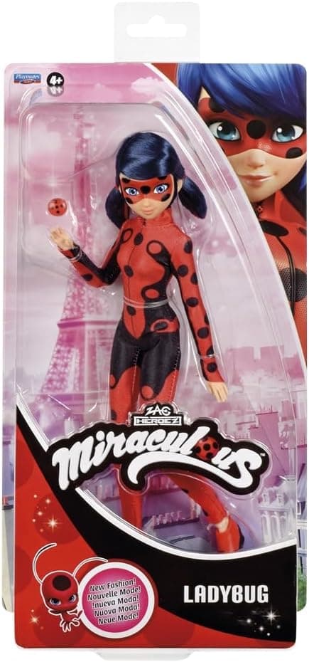 Miraculous Docka Ladybug New Fashion multifärg