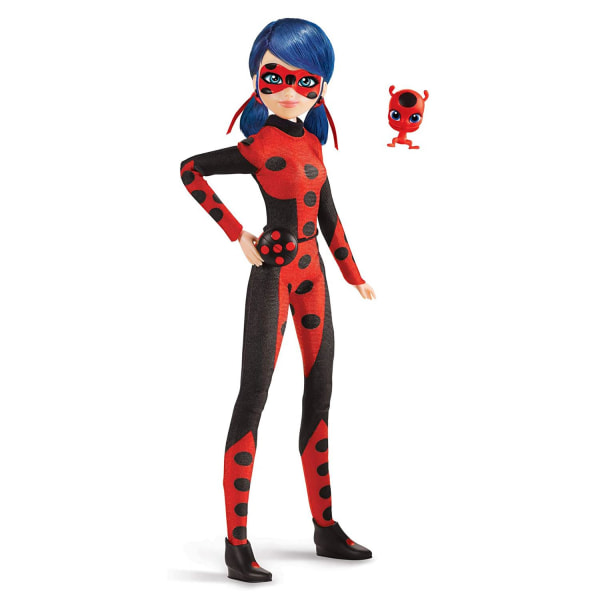 Miraculous Docka Lady Bug Svarta skor multifärg