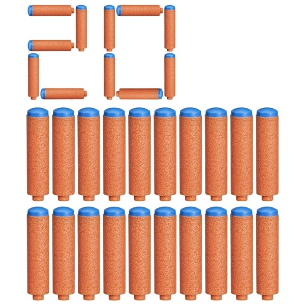 NERF N-Series Dart Refill 20-pack multifärg