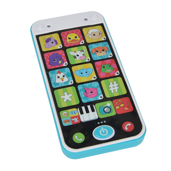ABC Smart Phone med ljud Babyleksak multifärg