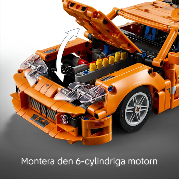 LEGO® Technic Fast and Furious Toyota Supra MK4 42204 multifärg