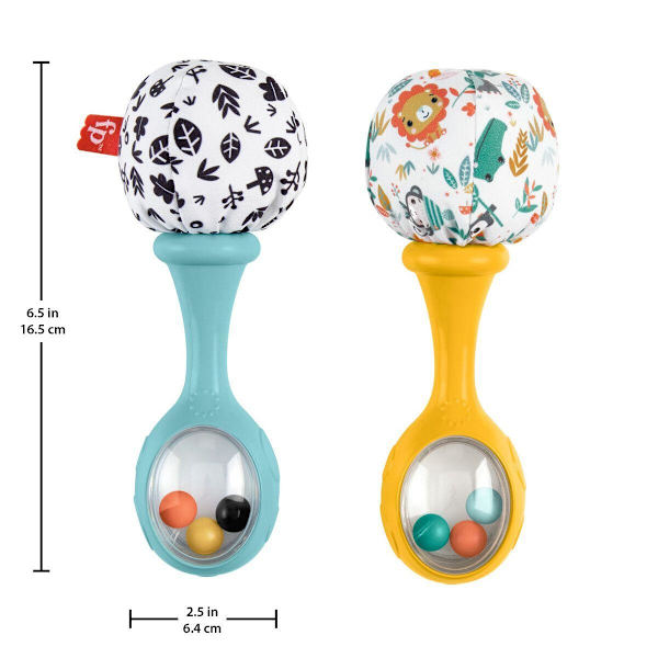 Fisher Price Rattle n Rock Maracas multifärg
