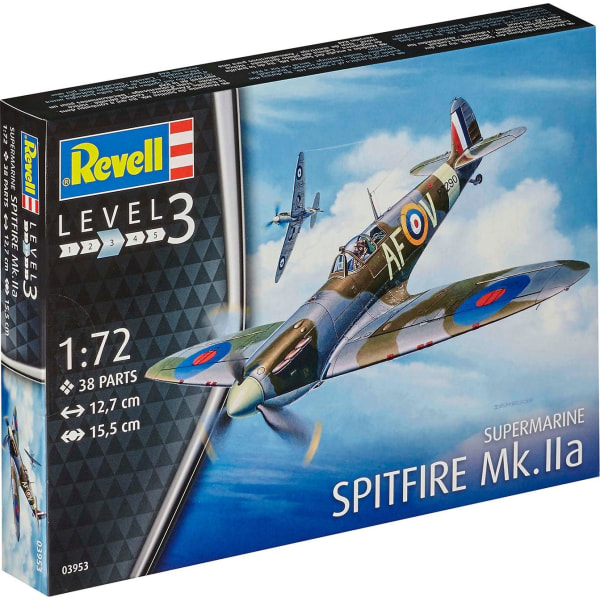 Revell Spitfire Mk.IIa 1:72 Modellbyggsats multifärg