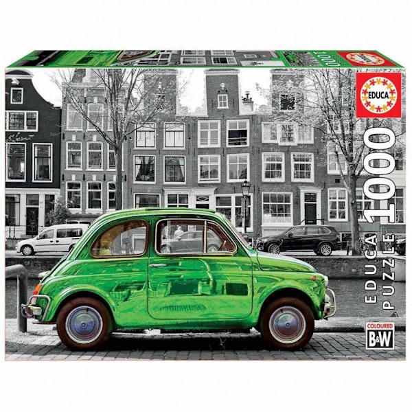 Educa Car in Amsterdam Pussel 1000 bitar multifärg