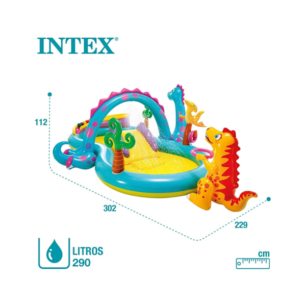 INTEX Dinoland Äventyrspool
