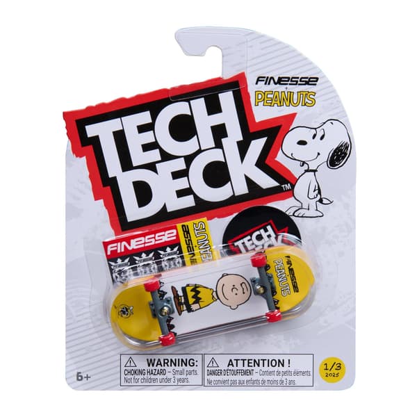 Tech Deck Fingerboard 96mm Peanuts 1/3 multifärg