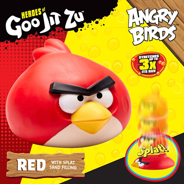 Goo Jit Zu Angry Birds Red multifärg