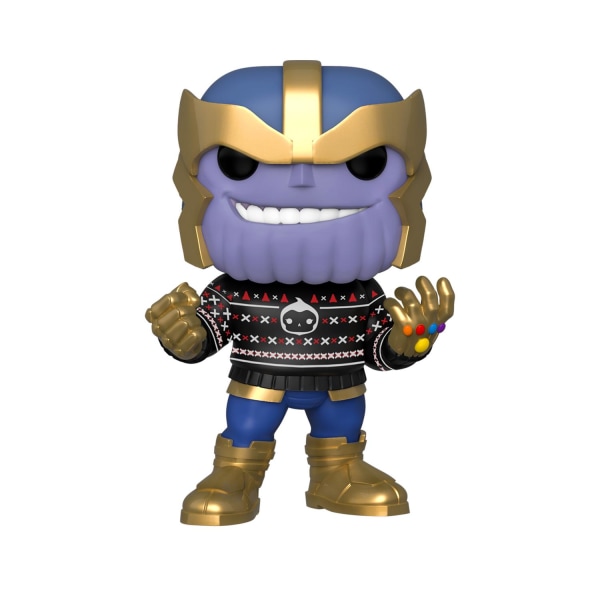Funko! POP Marvel 4-pack Hulk, Groot, Cap Snowman, Thanos multifärg