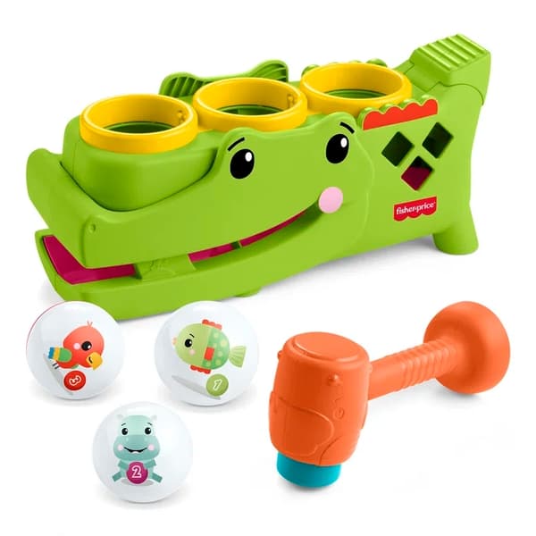 Fisher-Price Hamra & Rulla Alligator multifärg