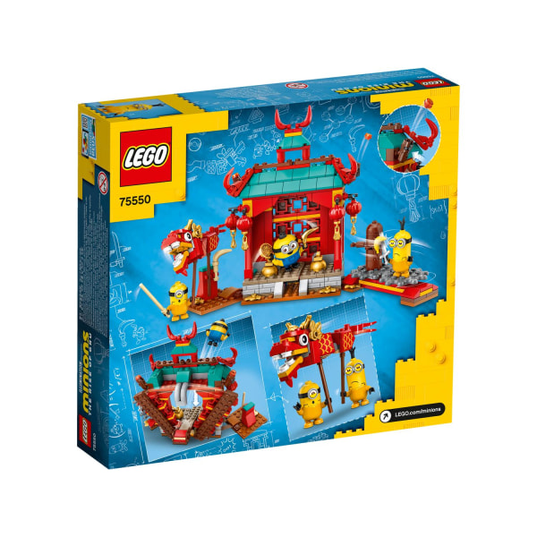 LEGO® Minions Minionernas kung fu-strid 75550 multifärg