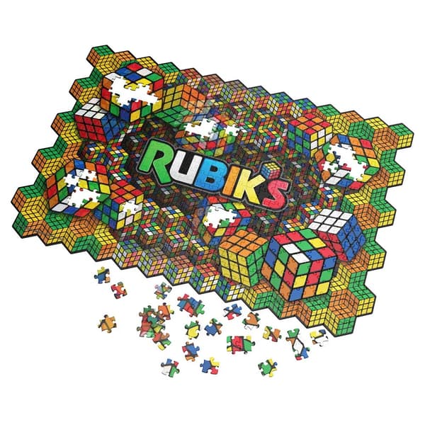 Rubiks Impossible Puzzle Pussel 604 bitar multifärg