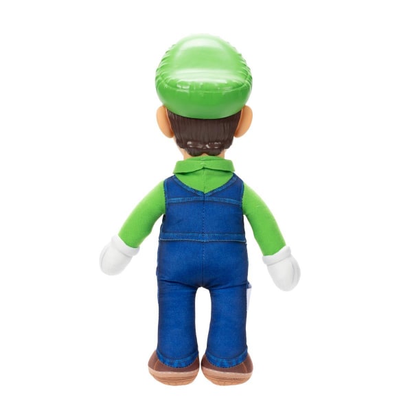 Super Mario Movie Poserbart Mjukdjur Luigi 38cm multifärg