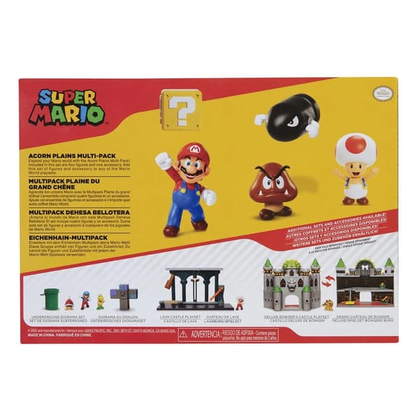 Super Mario Acorn Plains Multi-Pack multifärg