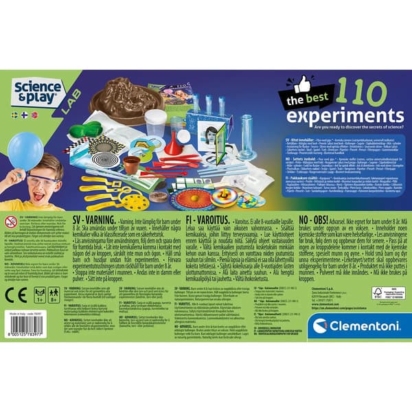 Science & Play the best 110 Experiments multifärg