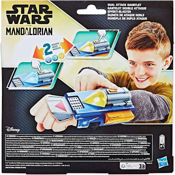 Star Wars The Mandalorian Dual Attack Gauntlet multifärg
