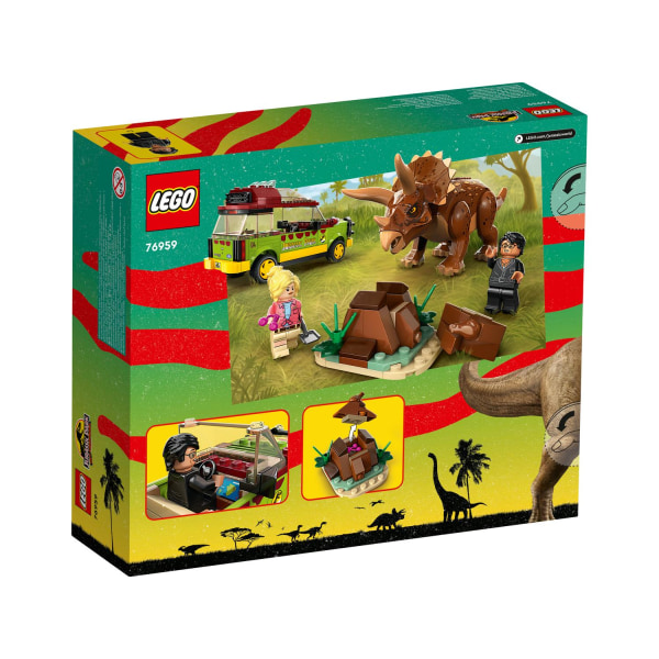 LEGO® Jurassic Park Triceratopsforskning 76959