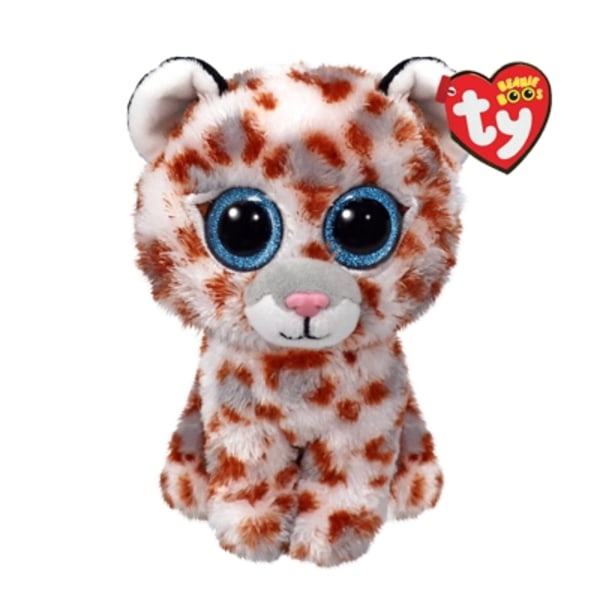 TY Beanie Boos Coco Vit Leopard multifärg