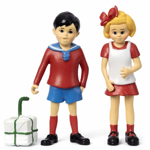 Pippi Långstrump - Tommy & Annika Figurset multifärg