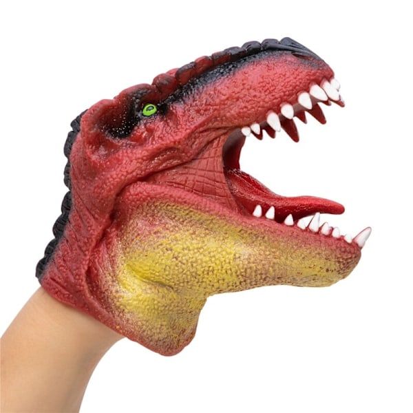 Schylling Dinosaurie Handdocka Röd multifärg