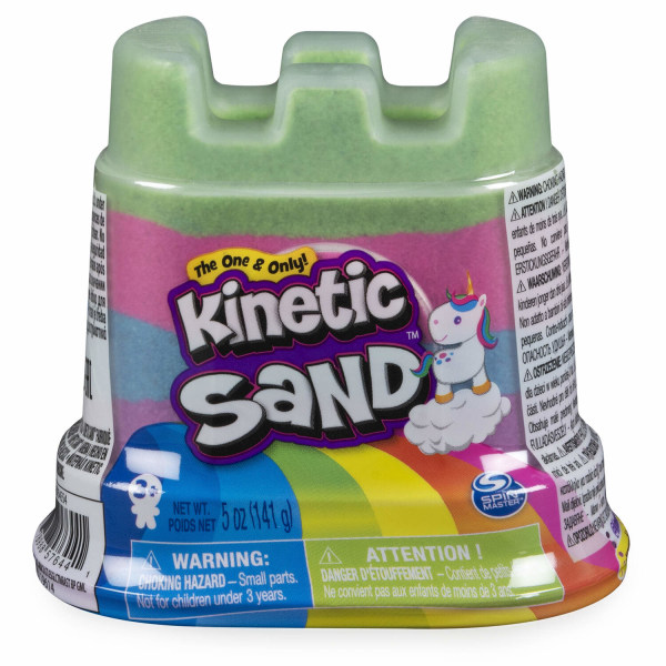 Kinetic Sand Rainbow Unicorn Castle multifärg
