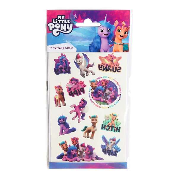 My Little Pony Tatueringar 12st multifärg