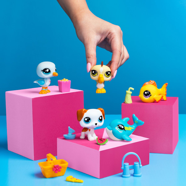 Littlest Pet Shop Beach Besties Collector set 5-pack multifärg