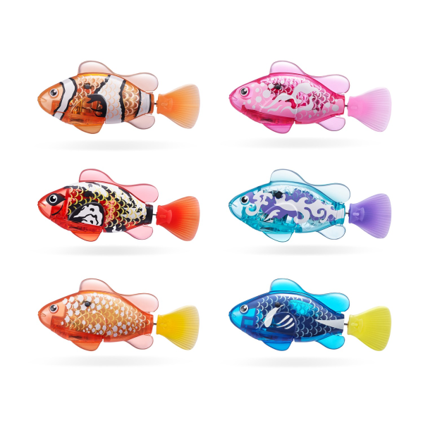 RoboAlive Robo Fish 1-pack Röd Röd