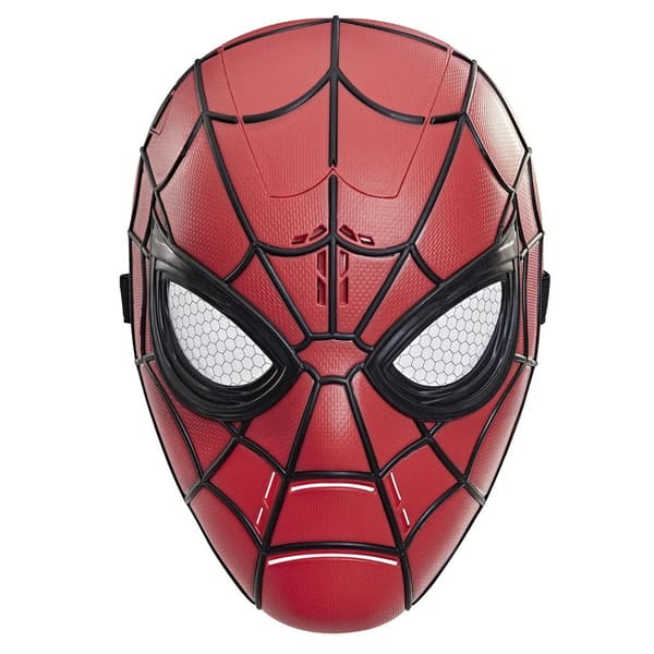 Spiderman Mask med ljud och ljus multifärg