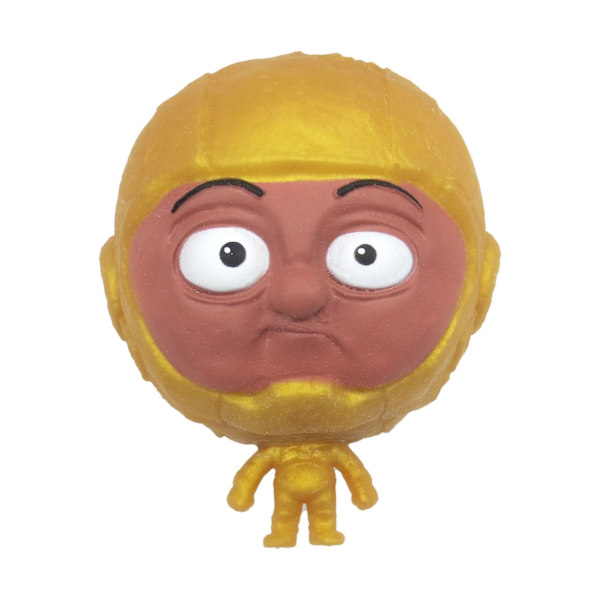 Splats Head Metallic Guld