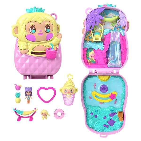 Polly Pocket Pineapple Monkey Compact multifärg