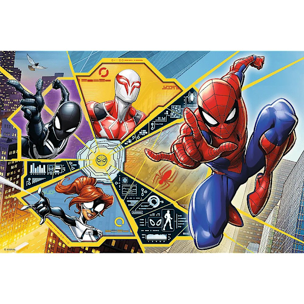 Trefl Spiderman Pussel 60 bitar 17372 multifärg