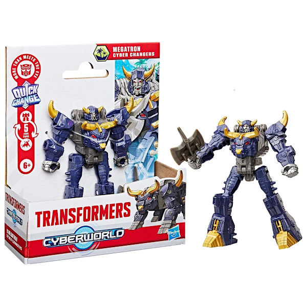 Transformers Cyberworld Cyber Changer Megatron multifärg