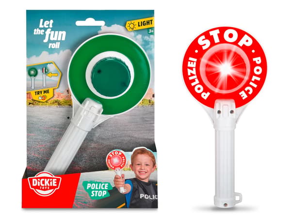 Dickie Toys Polis Stoppskylt multifärg