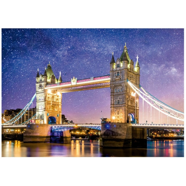 Educa Tower Bridge London Neon Pussel 1000 bitar MultiColor