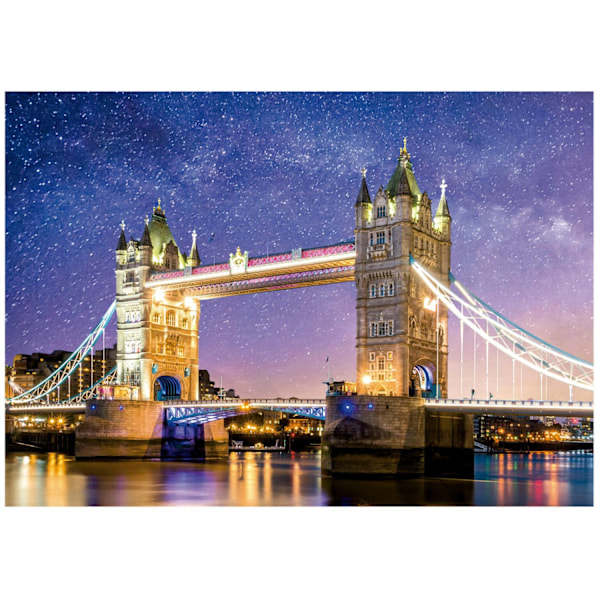 Educa Tower Bridge London Neon Pussel 1000 bitar multifärg